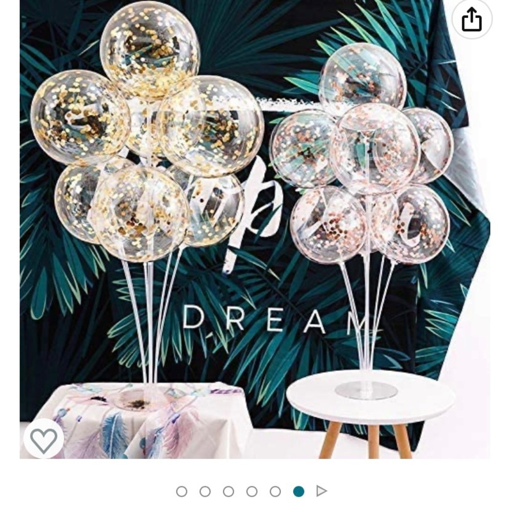 Balloon bouquet sticks 10 sets